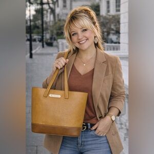 Vintage Burberrys Mustard Leather Satchel – Equestrian Knight